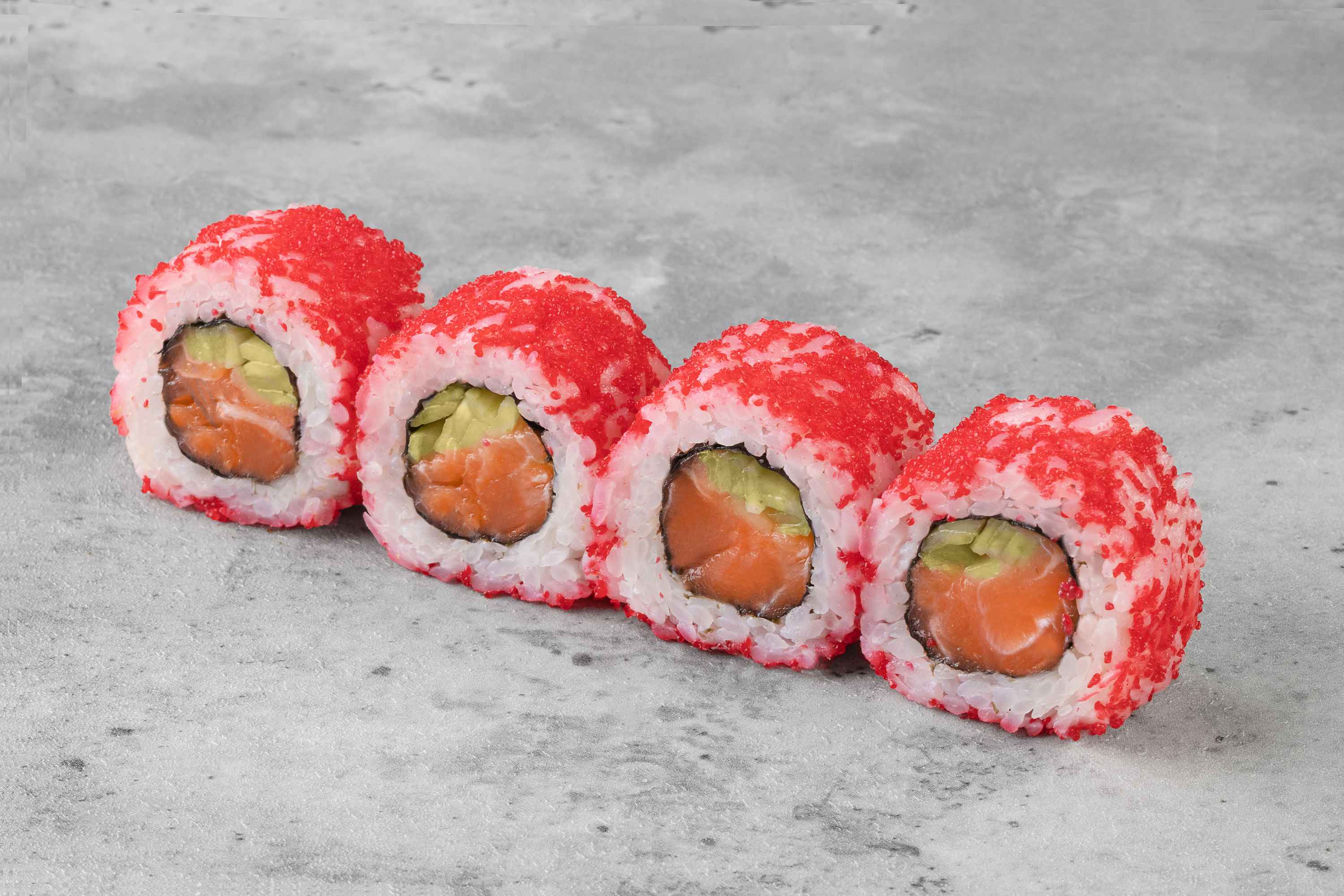 Калифорния с лососем (добавки не включены)