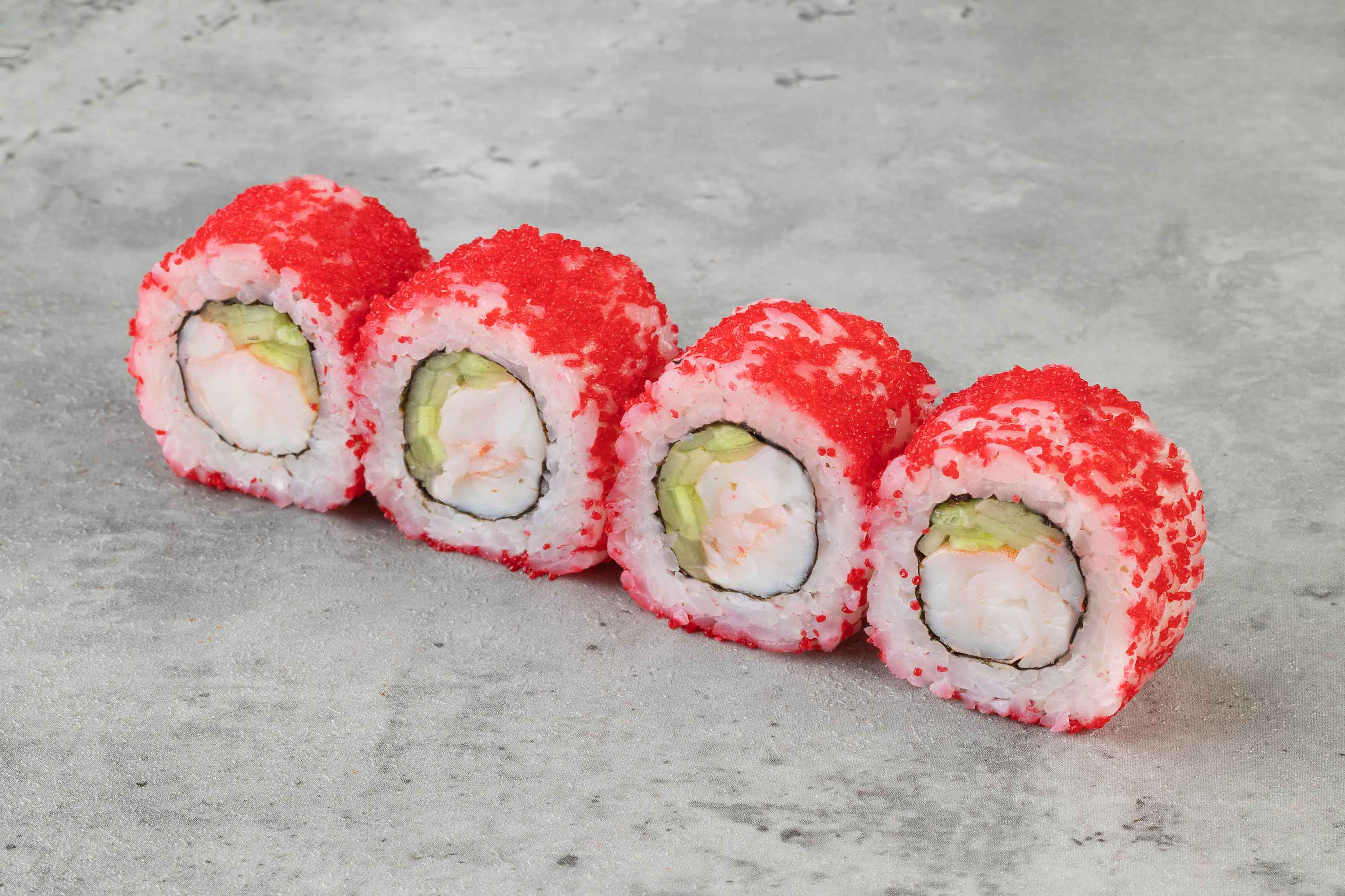 Калифорния с креветкой (добавки не включены)