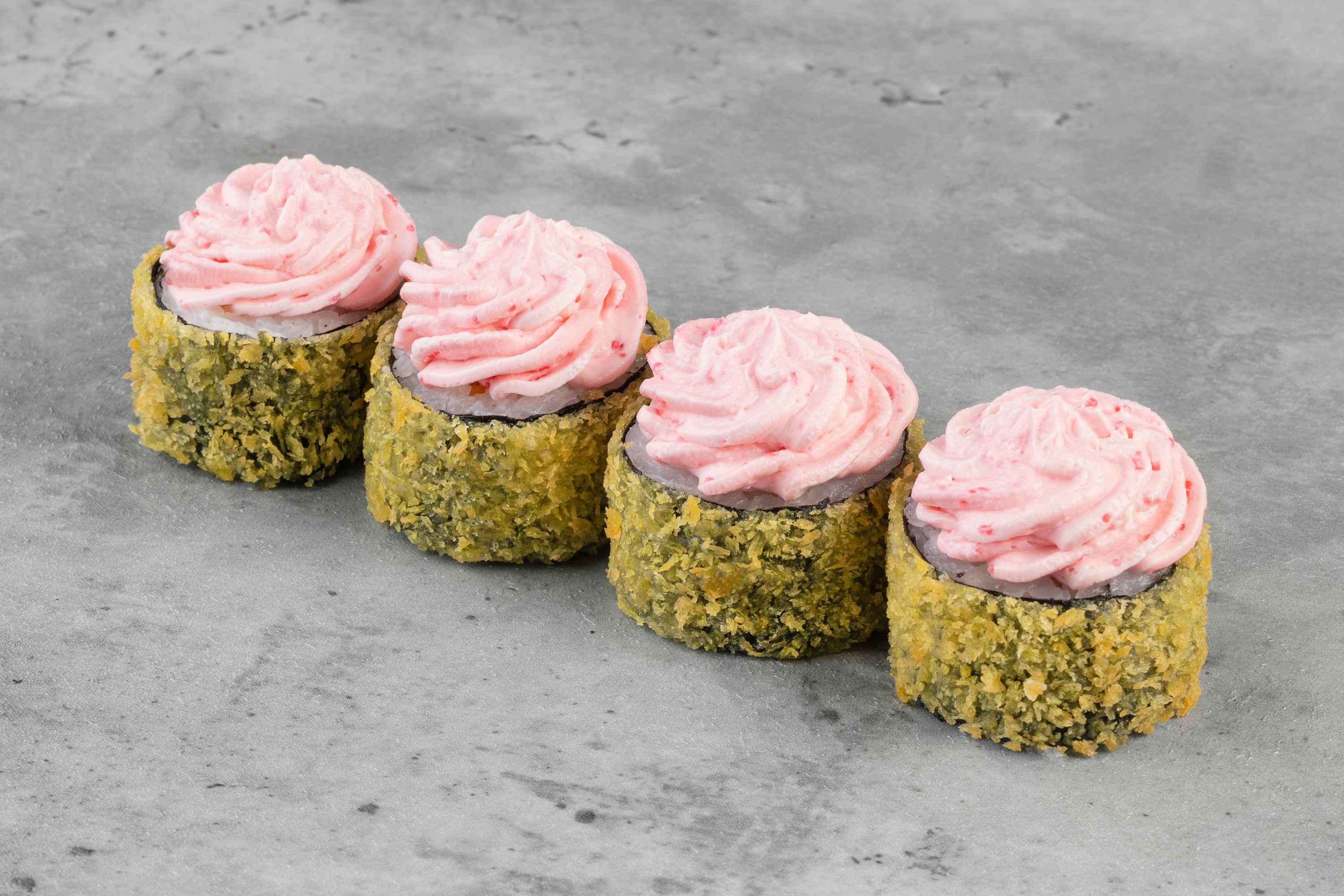 Темпура с крабом и креветкой (добавки не включены)